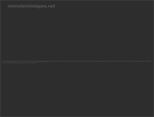 Tablet Screenshot of monstermixtapes.net